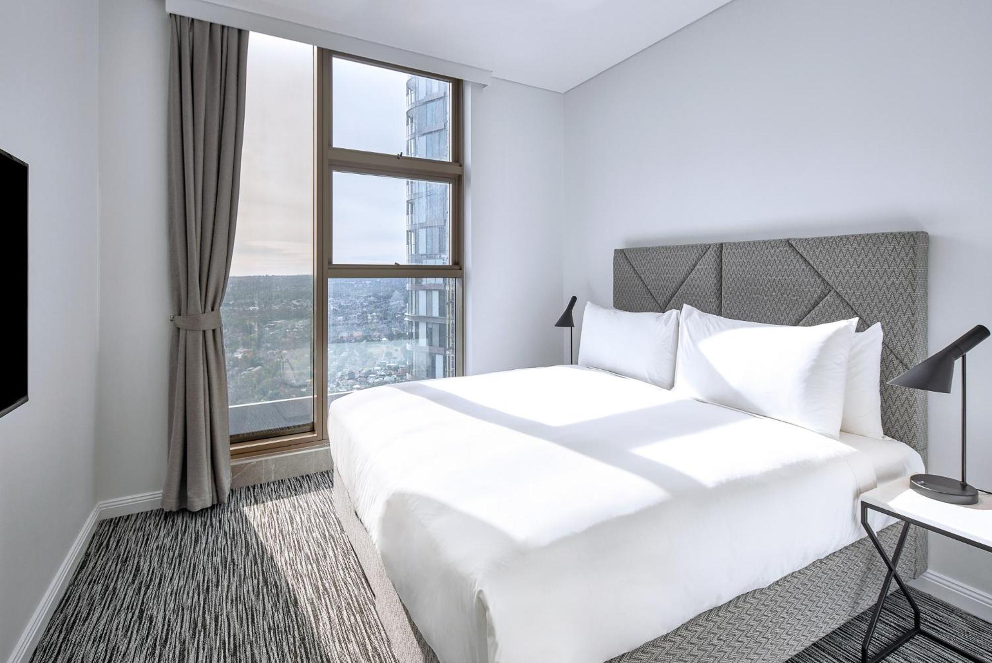 Meriton Suites George Street, Parramatta Sídney Exterior foto